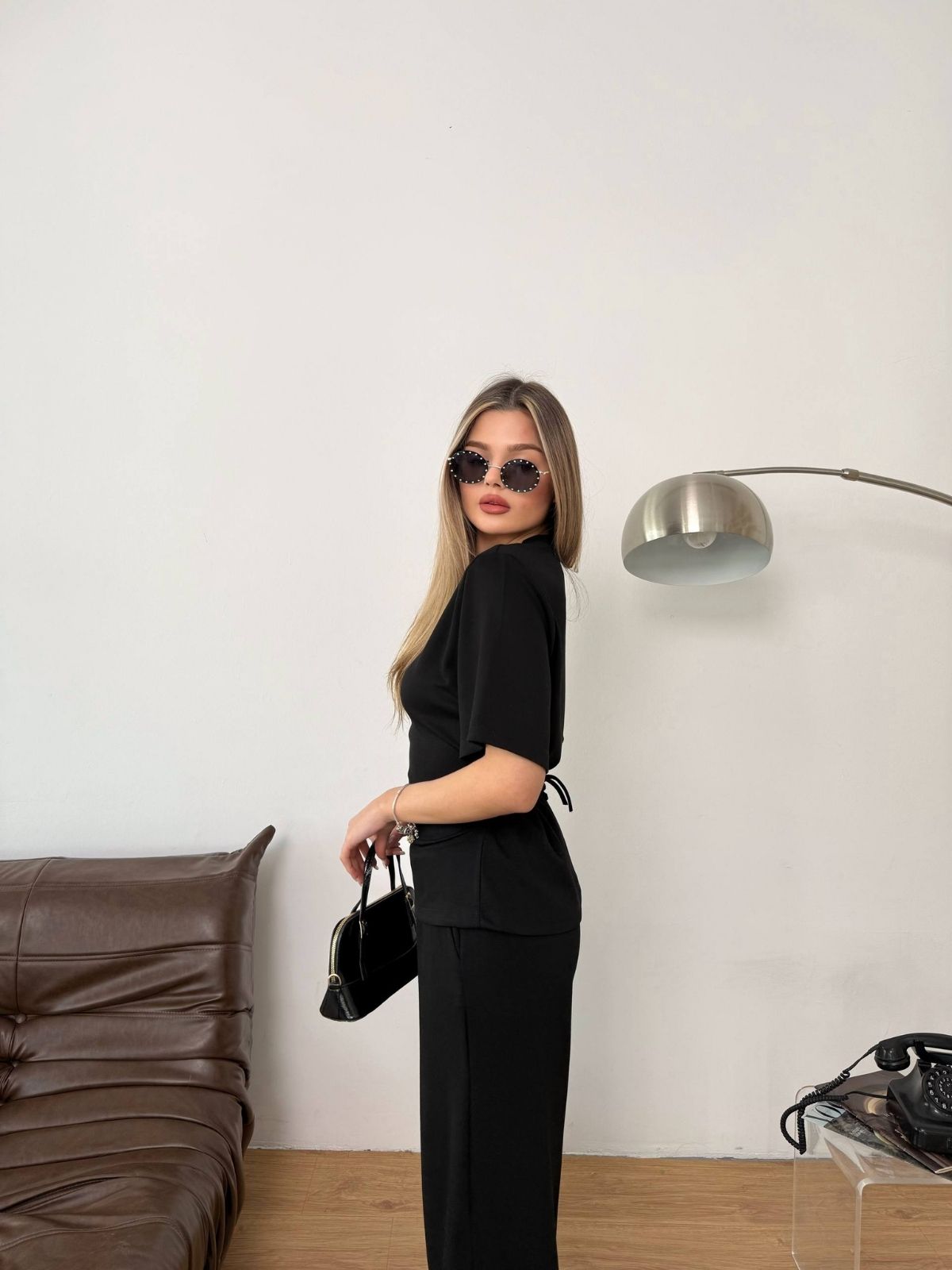Belden Bağlamalı Premium Modal Alt Üst Takım