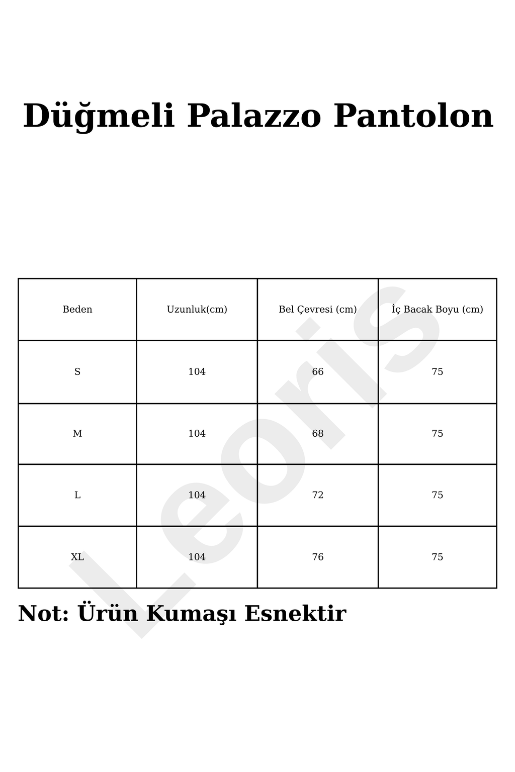 Yüksek Bel Palazzo Pantolon – Şık ve Dökümlü Tasarım