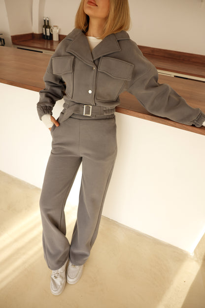 Beli Lastikli Geniş Paça Premium Kalite Pantolon